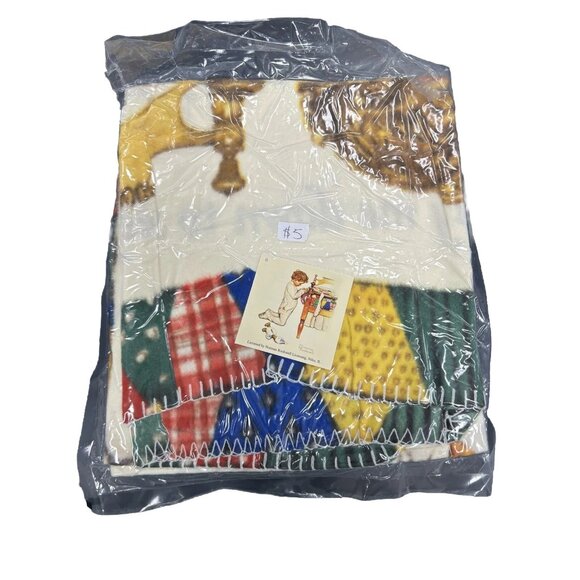 Norman Rockwell Other - Norman Rockwell Boys Town Fleece Blanket Throw Now I Lay Me Down To Sleep Prayer